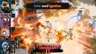Divinity: Original Sin 2 Pt. 2 - "We're Just All Constantly On Fire"