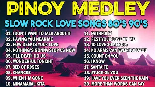 SLOW ROCK MEDLEY COLLECTION 💖 NONSTOP SLOW ROCK LOVE SONGS 80S 90S 💖 MGA LUMANG TUGTUGIN NOONG 90S