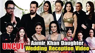 Aamir Khan Daughter Wedding Reception Video | Salman, SRK, Katrina,  Ranbir | Ira Khan Reception