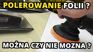 JAK POLEROWAĆ / CZYŚCIĆ FOLIE WYLEWANĄ ! To tak można ?