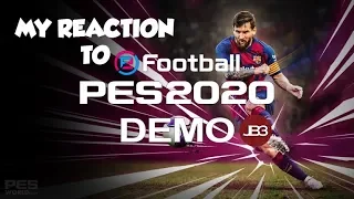 eFootball PES 2020 Demo Reaction