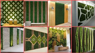 Top Stylish artificial Grass wall designing ideas | Top grass wall decor ideas