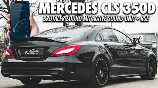 BLACK BOSS! Brutaler Blubber Sound im CLS 350d dank Soundmodul Booster von Cete Automotive