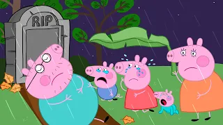 What Happened To Daddy Pig.... Please Wake Up, - Don't Leave Peppa ? | Peppa Pig Funny Animation