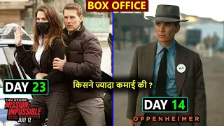 Mission Impossible 7 Box Office Collection Day 23, Oppenheimer Day 14 Box Office, Hit or Flop,
