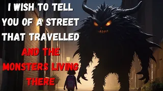 "I Wish to Tell you of a Street That Travelled and the Monsters Living There" Creepy Horror Story