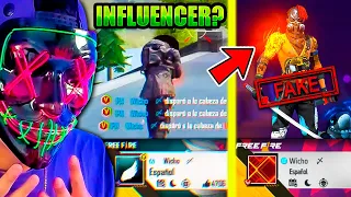 CAZANDO A FALSOS INFLUENCERS DEL FREE FIRE😱 *EDITABA SU VERIFICADO*