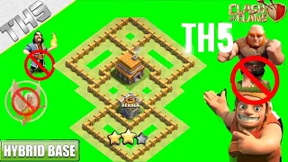 Best Base for TH5 (base copy_link) in 2022|| top 2 Base in 2022 for town hall 5