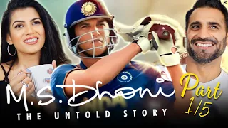 M.S. DHONI: THE UNTOLD STORY Movie Reaction Part 1/5! | Sushant Singh Rajput | Kiara Advani