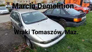 Opuszczone mało używane samochody Tomaszowa Maz. Marcin Demolition i Fiat zapraszamy 🙃