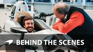 Fernando Alonso's Indy 500 seat fit