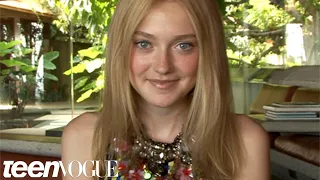 New Moon Star Dakota Fanning's Teen Vogue Cover Shoot