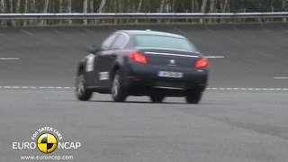 Peugeot 508 Electronic Stability Control (ESC) Euro NCAP Test