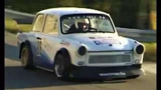 Trabant 601 with Suzuki GSX-R750 Engine // 14.000RPM FWD Slalom Monster