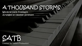 A Thousand Storms (SATB) - Heather Sorenson