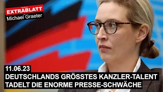 Extrablatt: 60. Ausgabe - Deutschlands GRÖSSTES Kanzler-Talent tadelt die enorme Presse-Schwäche