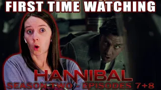 Hannibal | TV Reaction | Season 2 - Ep. 7 + 8 | First Time Watching | WHAT IS GOING ON!?!?