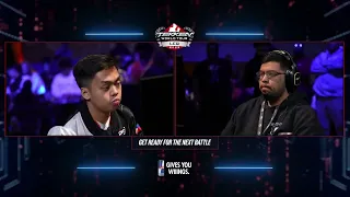 Joecrush (Jack-7) vs AK (Shaheen) 2023 TWT Global Finals - LCQ Winners Final