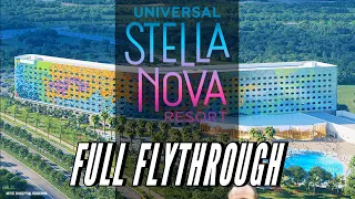 Universal Orlando Resort Stella Nova Resort Animated Fly-Through