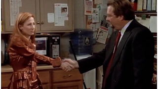 Mr. James negotiates with Beth-from Newsradio S05E10