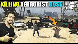 GTA 5 : ATTACK ON TERRORIST BOSS | MOD GAMERZ | TECHNO GAMERZ GTA V GAMEPLAY #89