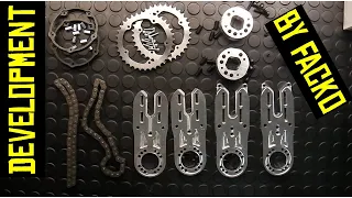 Best DIY Electric Mountainboard  Chain kit by FACKO