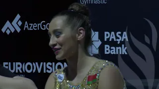 REPLAY - 2019 Rhythmic Gymnastics Europeans - Ribbon final