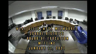 Board Meeting 1-11-2021