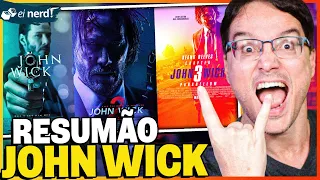 RESUMÃO COMPLETO – JOHN WICK 1 - 2 E 3 [TRÊS PRIMEIROS FILMES]