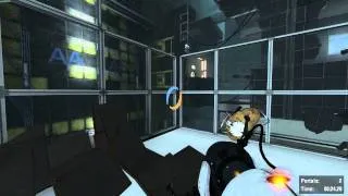 Portal 2 "Propulsion Catch" chamber in 00:32.46 and 4 portals