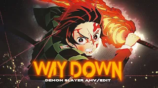 Demonslayer 「Way Down We go🔥」[ EDIT/AMV ] 4K #molobreact1