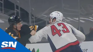Tom Wilson Drops The Gloves For Tilt With Trent Frederic In His Second Fight Of The Game