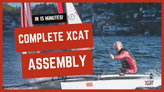 XCAT Catamaran | Complete Assembly in 15 Minutes! | Red Beard Sailing