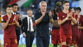 Mourinho' s reaction after the goal👏#As Roma #shorts