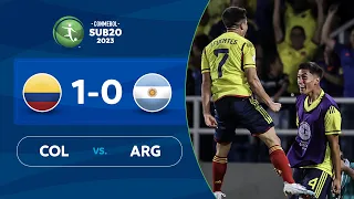 COLOMBIA vs. ARGENTINA  [1-0] | RESUMEN | CONMEBOL SUB20 2023
