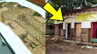 When Workers Began Demolishing A House, They Exposed A Historical Secret Hidden In The Walls