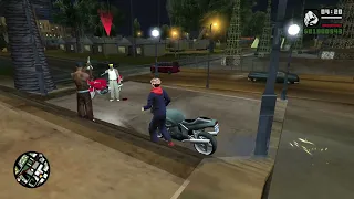"Successful" completion of OG Loc with sukuna mod GTA San Andreas