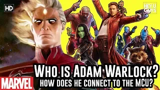 Who is Adam Warlock and how does he connect to The Avengers?