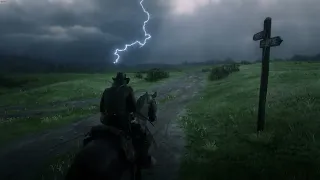 Red Dead Redemption 2 | Rainy day means peaceful journey #126