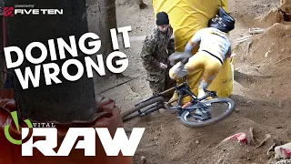 How NOT to DOWNHILL Mountain Bike - Vital RAW