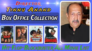 Director Tinnu Anand Hit And Flop Movies List With Box Office Collection Analysis Report. Tinnu.