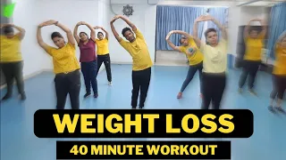 40 Minutes Workout Video | Mat Exercise Video | Workout Video | Zumba Fitness With Unique Beats