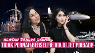 "ini alasan Sandra dewi tidak pernah berselfie ria di Jet Pribadi!" 1, 2, 3 Jawab Semuanya