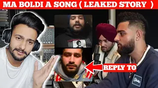 Reaction on Karan Aujla Latest Kick Live Stream | Ma Boldi A Song Leaked Story & Reply