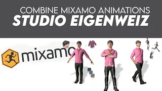 How to combine mixamo animations! (tutorial) (Cinema 4D)