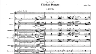 [Score] Yiddish Dances - Adam Gorb (for wind orchestra)