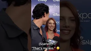 this Tom Hiddleston moment will go down in history #shorts #tomhiddleston #scarlettjohansson