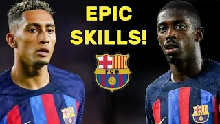 DEMBELE and RAPHINHA Destroy Everyone! | Crazy Skills,Goals,Dribbling