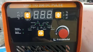 Купил сварочник FoxWeld UNO TIG 200 DC PULSE