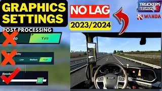 🚚Best Graphics Settings 🚥  In Truckers of Europe3 || New Trick No Lag 💯